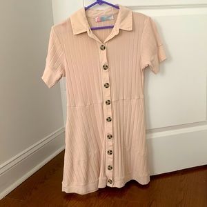 Free people sweater mini dress